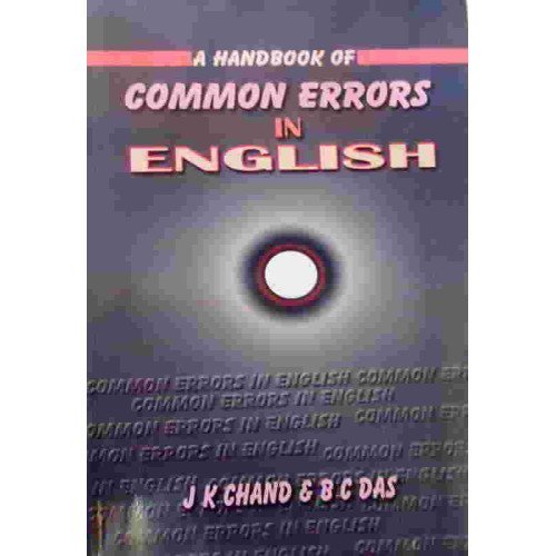 A Handbook Of Common Errors In English