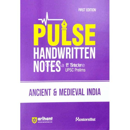 Pulse Handwritten Notes Ancient & Medieval India 1st Time For Upsc Prelims Exam