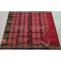 Exclussive Boat Designed handloom silk sareee..