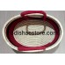 Sabai Grass Basket Bag Red & Black