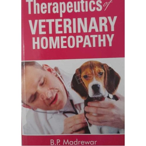 Therapeutics of VETERINARY HOMOEOPATHY