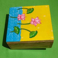 Wood Painted Jewellery Box