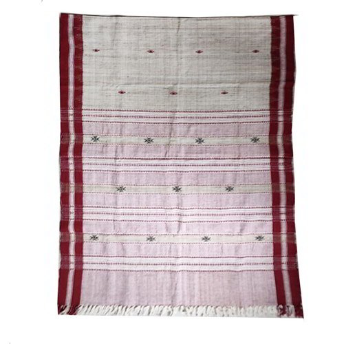 Kotpad Stole with Maroon Border