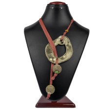 Dokra Double Ball Necklace