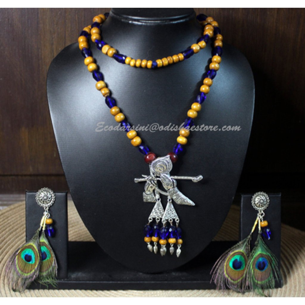 Glass beads hot sale necklace designs