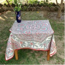 HAND-PAINTED MADHUBANI TABLE CLOTH