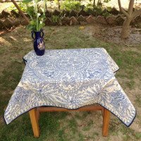 HAND-PAINTED MADHUBANI TABLE CLOTH